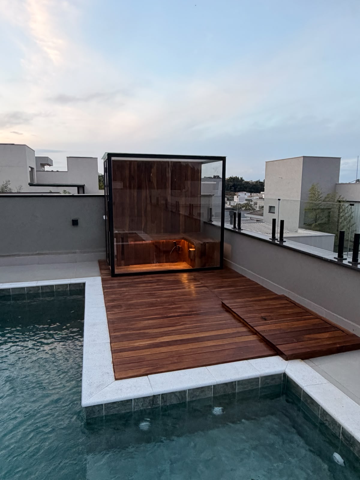 Cabine híbrida Lux Saunas 14