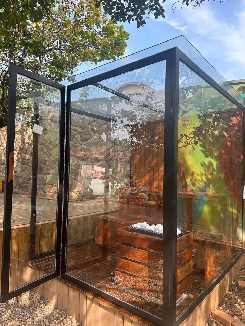 Cabine híbrida Lux Saunas 30